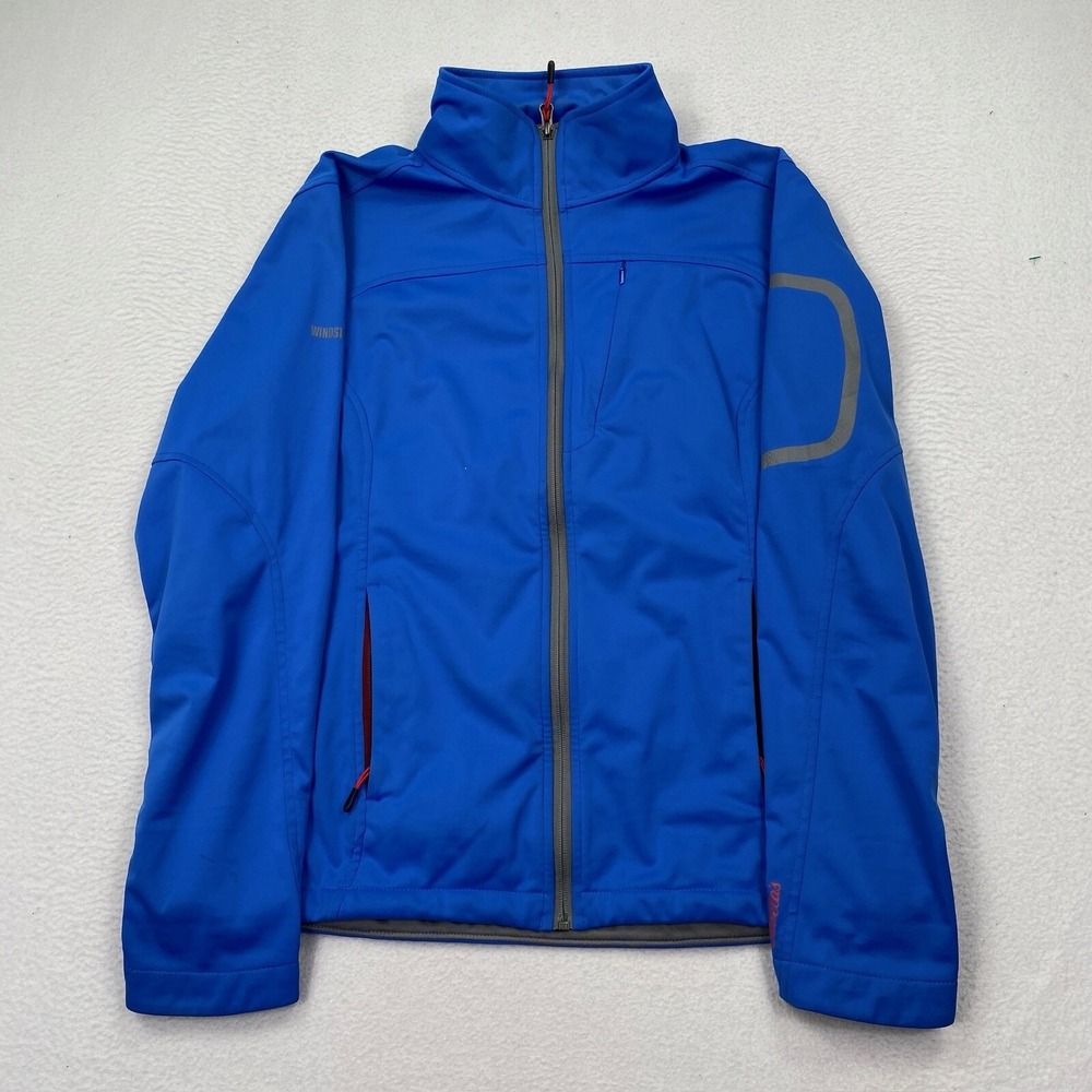 Cabelas Windstopper Jacket Size Large Blue Full Z… - image 1